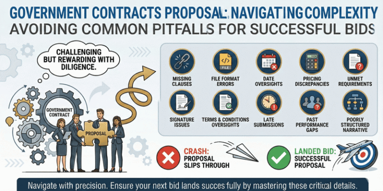 10 Common Government Contracts Proposal Mistakes That Cost You