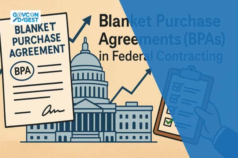 GovCon Digest- Blanket Purchase Agreements