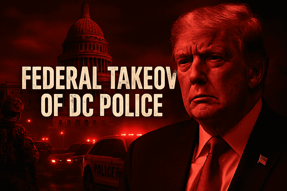 Federal Takeover of DC Police Sparks Shockwaves Across America