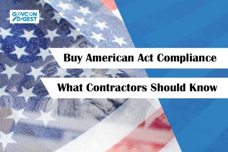 Buy American Act Compliance