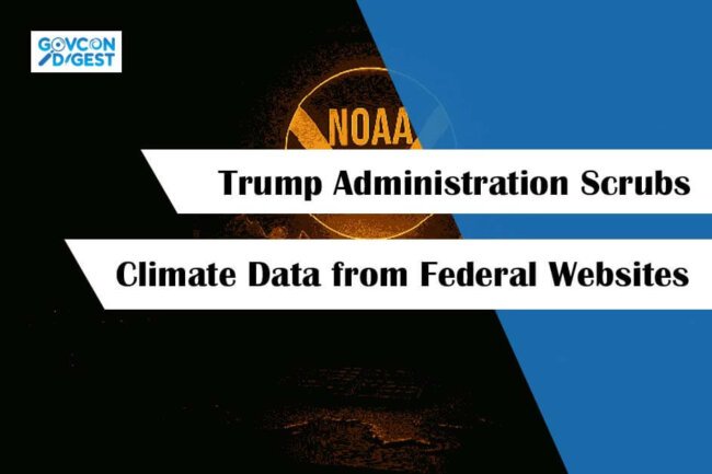 Trump Administration Scrubs Climate Data from Federal Websites