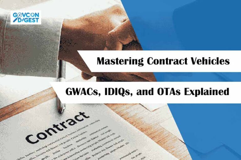 Mastering Contract Vehicles