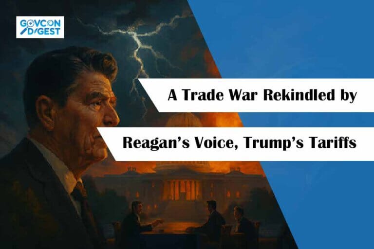 Reagan’s Voice, Trump’s Tariffs