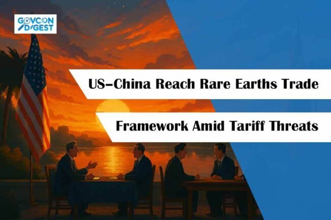 US–China Reach Rare Earths Trade