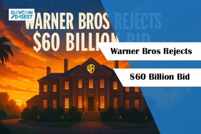 Warner Bros Rejects $60 Billion Bid