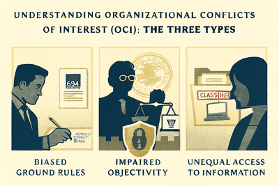 three types of Organizational Conflict of Interest (OCI)