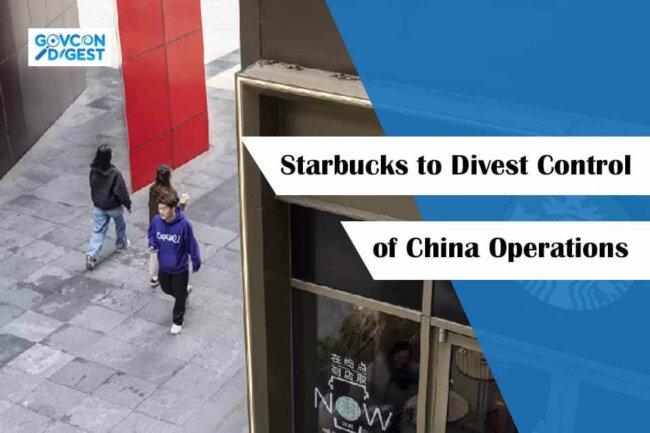 Starbucks to Divest Control