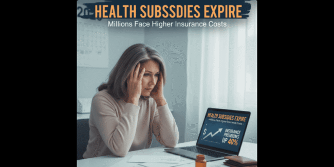 Health Subsidies Expire, Leaving Millions Facing Higher Insurance Costs