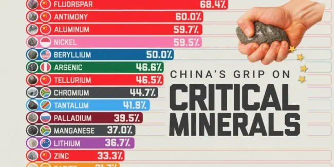 USA plans to oppose China's mineral supply dominance