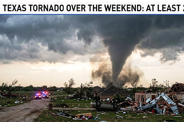 North Texas tornado over the weekend: At least 2 dead