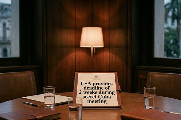 USA provides deadline of 2 weeks during secret Cuba meeting
