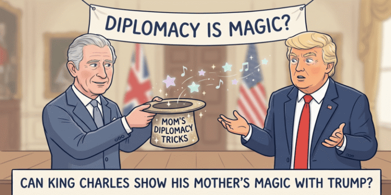 Can King Charles show his mother’s magic with Trump?
