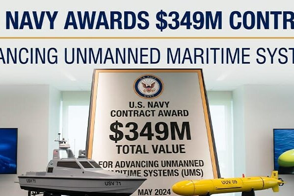 U.S. Navy Awards $349M Contract to Advance Unmanned Maritime Systems