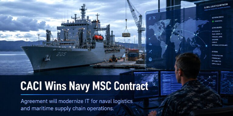 CACI Secures Major CACI Navy MSC contract to Overhaul integrated business systems