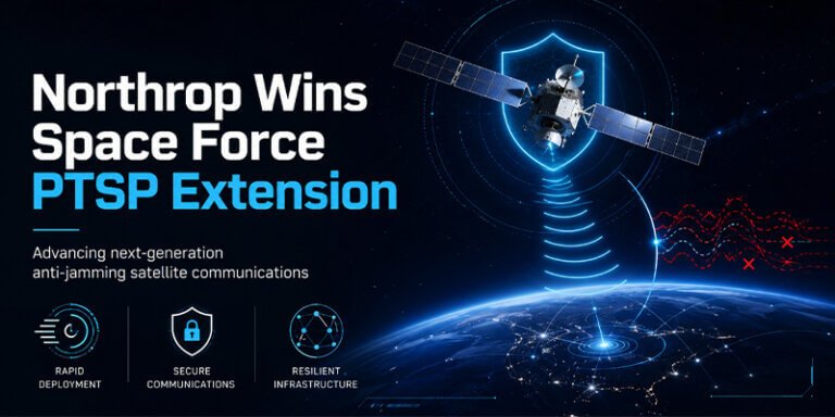 Northrop Space Force PTSP award: Securing the Future of Protected Tactical SATCOM