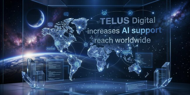TELUS Digital increases AI support reach worldwide
