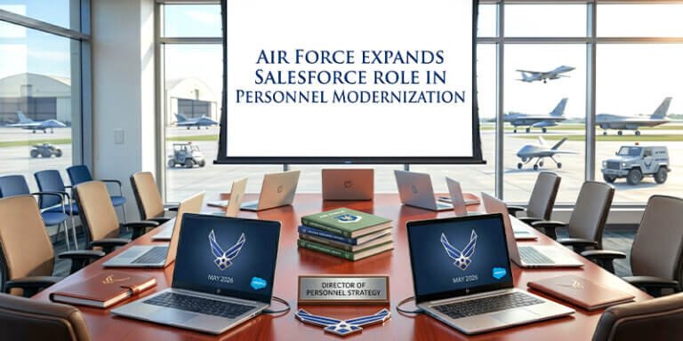 Air Force Expands Salesforce Role in Personnel Modernization