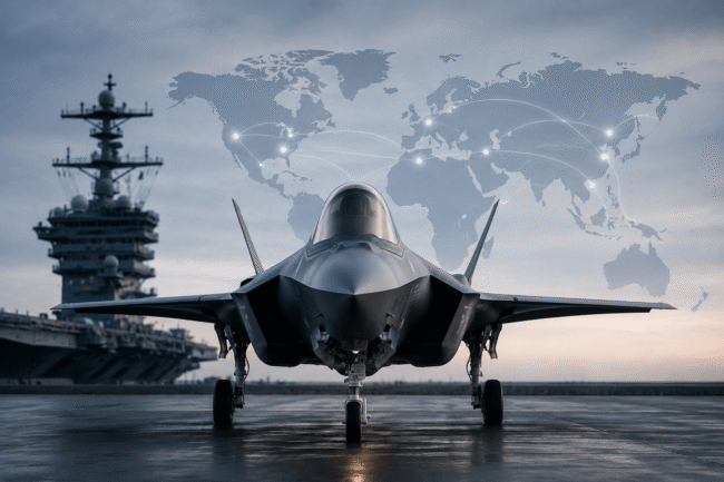 Lockheed Martin $23B Navy contract Secures Global F-35 sustainment services Through 2028