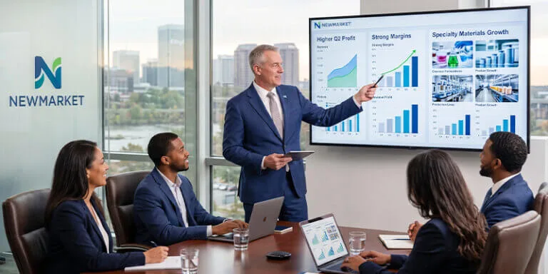 NewMarket Posts Higher Q2 Profit on Strong Margins and Specialty Materials Growth