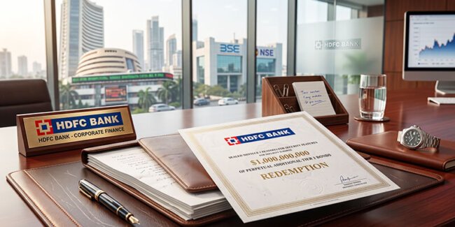 HDFC Bank to Redeem $1B AT1 Notes