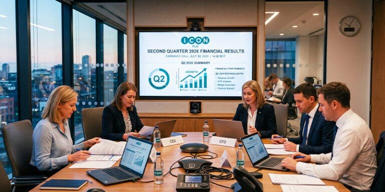 ICON Sets July 30 Date for Q2 2026 Earnings Call