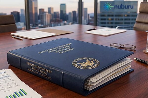 Nuburu Files $38M Public Offering Registration