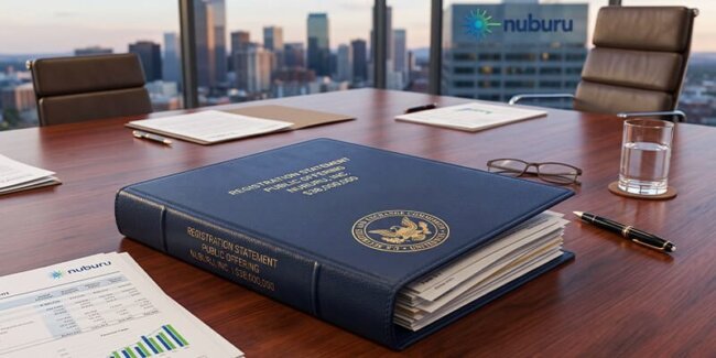 Nuburu Files $38M Public Offering Registration