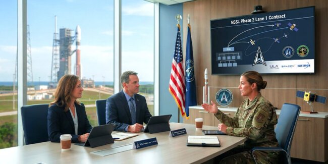 Space Force Raises NSSL Phase 3 Lane 1 Contract Ceiling to $17B