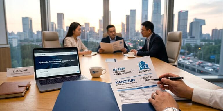 Kanzhun Sets August 25 Date for Q2 Results