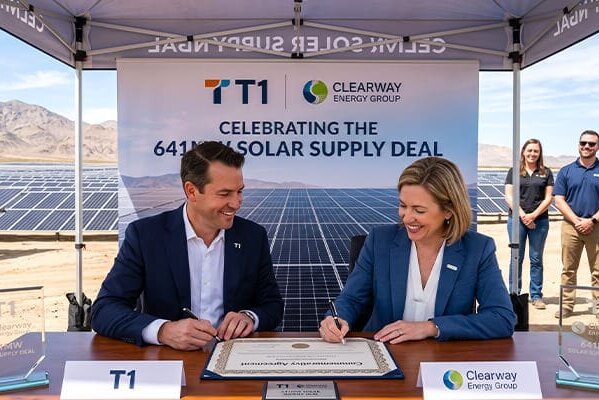 T1, Clearway Sign 641MW Solar Supply Deal